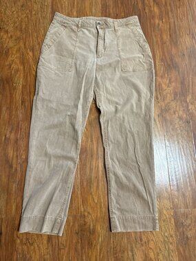 Old Navy Sky High Straight Leg Sisal Women Carpenter Pants 10